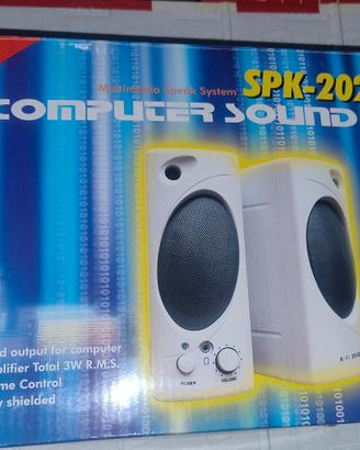 Casse computer sound spk 202