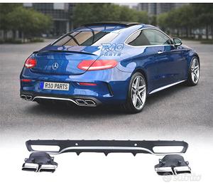 DIFFUSORE MERCEDES CLASSE C C205 COUPÉ 15-18 AMG P