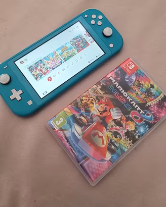Nintendo switch lite azzurra 