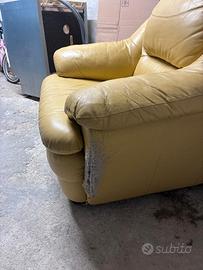 Poltrona pelle