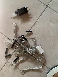 due cavi per eliminare batterie