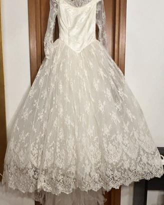 Abito sposa in pizzo francese