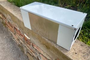 Scatola in acciaio per webasto