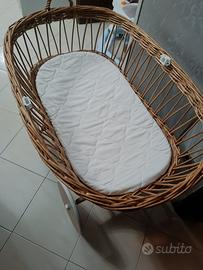 Culla e sediolina elettrica a dondolo