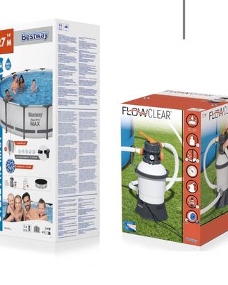 Piacina fuoriterra bestway + pompa