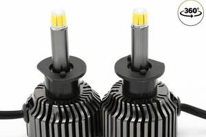 KIT FULL LED H1 360° LENTICOLARE 12.000L Canbus