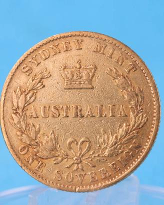 sterlina oro australia 1870 rara
