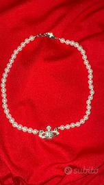 Vivienne westwood collana argento