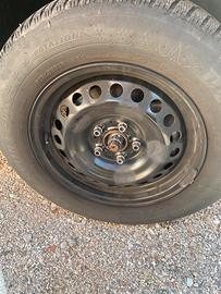 Cerchi in ferro e gomme invernali