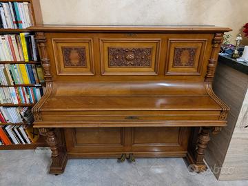 Pianoforte L. Schmidt - legno marrone