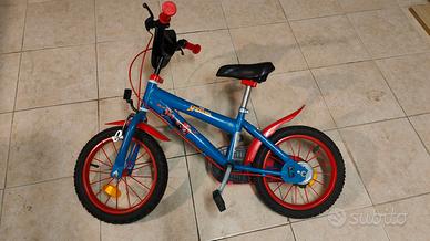 Bici bambino spiderman