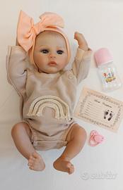 Neonata REBORN cm 45 ca NUOVA
