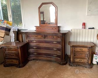 cassettiera con due comodini