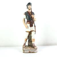 SCULTURA STATUA CERAMICA FAENZA VINTAGE LEGIONARIO