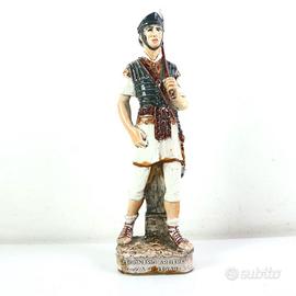 SCULTURA STATUA CERAMICA FAENZA VINTAGE LEGIONARIO