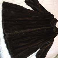 Cappotto vero visone taglia 46