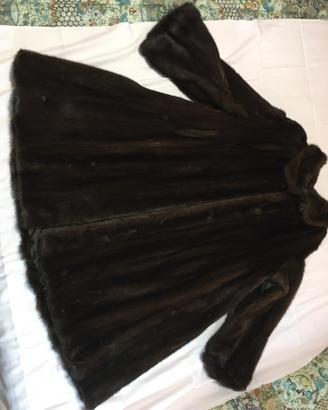 Cappotto vero visone taglia 46