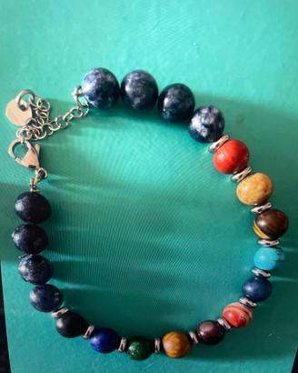 Bracciale pietre simboleggianti i pianeti