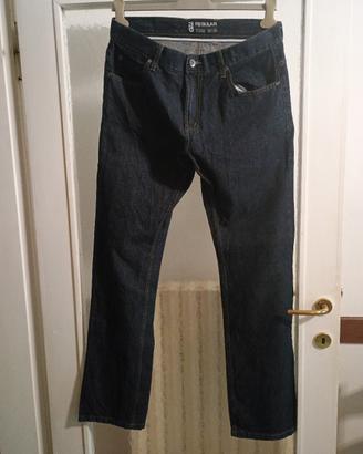 Jeans uomo tg.52 blu scuro