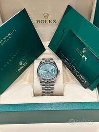 Rolex Datejust 126234 mint green