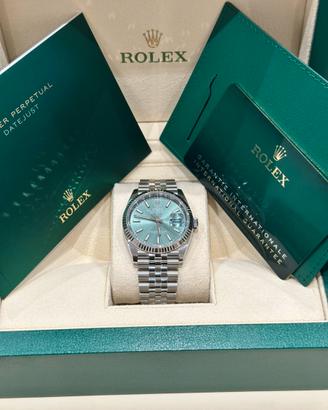 Rolex Datejust 126234 mint green