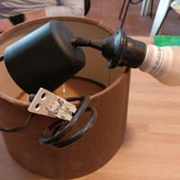 Lampadario Kivsta IKEA completo di paralume medio