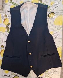 2 Gilet blu scuro uomo