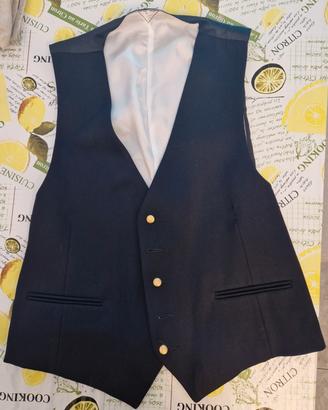 2 Gilet blu scuro uomo