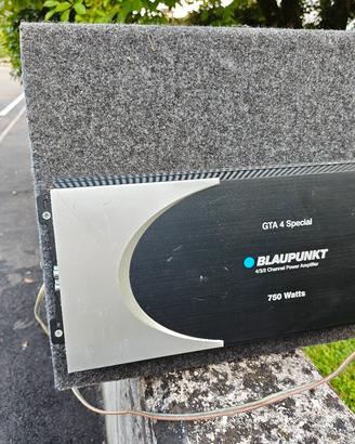 woofer, cassa sub, amplificatore e pannello polo6n
