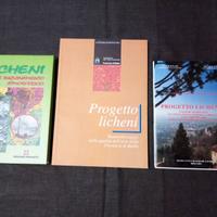 Lotto libri progetti sui licheni