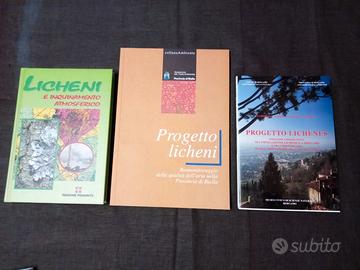 Lotto libri progetti sui licheni