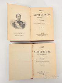 Opere Napoleone III Napoli 1861 Completo