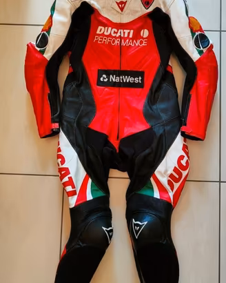 Tuta Pelle Dainese Carl Fogarty Foggy Ducati 916