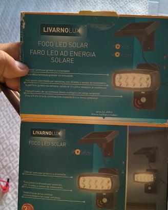 Luce led solare ricaricabile 