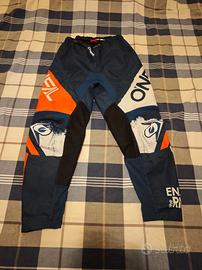 Pantalone ONEAL - MOTO Element Shocker Blue / Oran