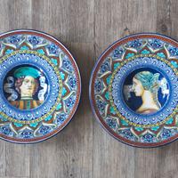 Piatti in maiolica di Faenza