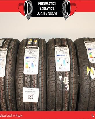4 Gomme NUOVE 195 60 R 16C Barum SPED GRATIS