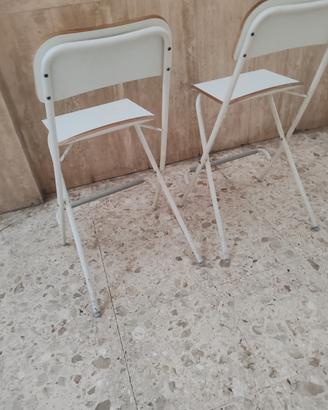 2 Sgabelli  bar IKEA franklin bianco