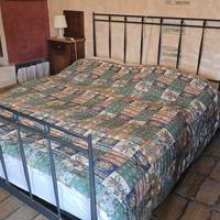 Letto matrimoniale in ferro