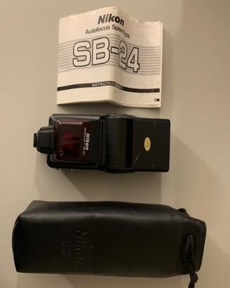 NIKON FLASH SB-24 perfettamente funzionante