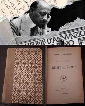 TRIONFO DELLA MORTE, G. D'Annunzio, 1919