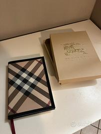 Notebook diario burberry