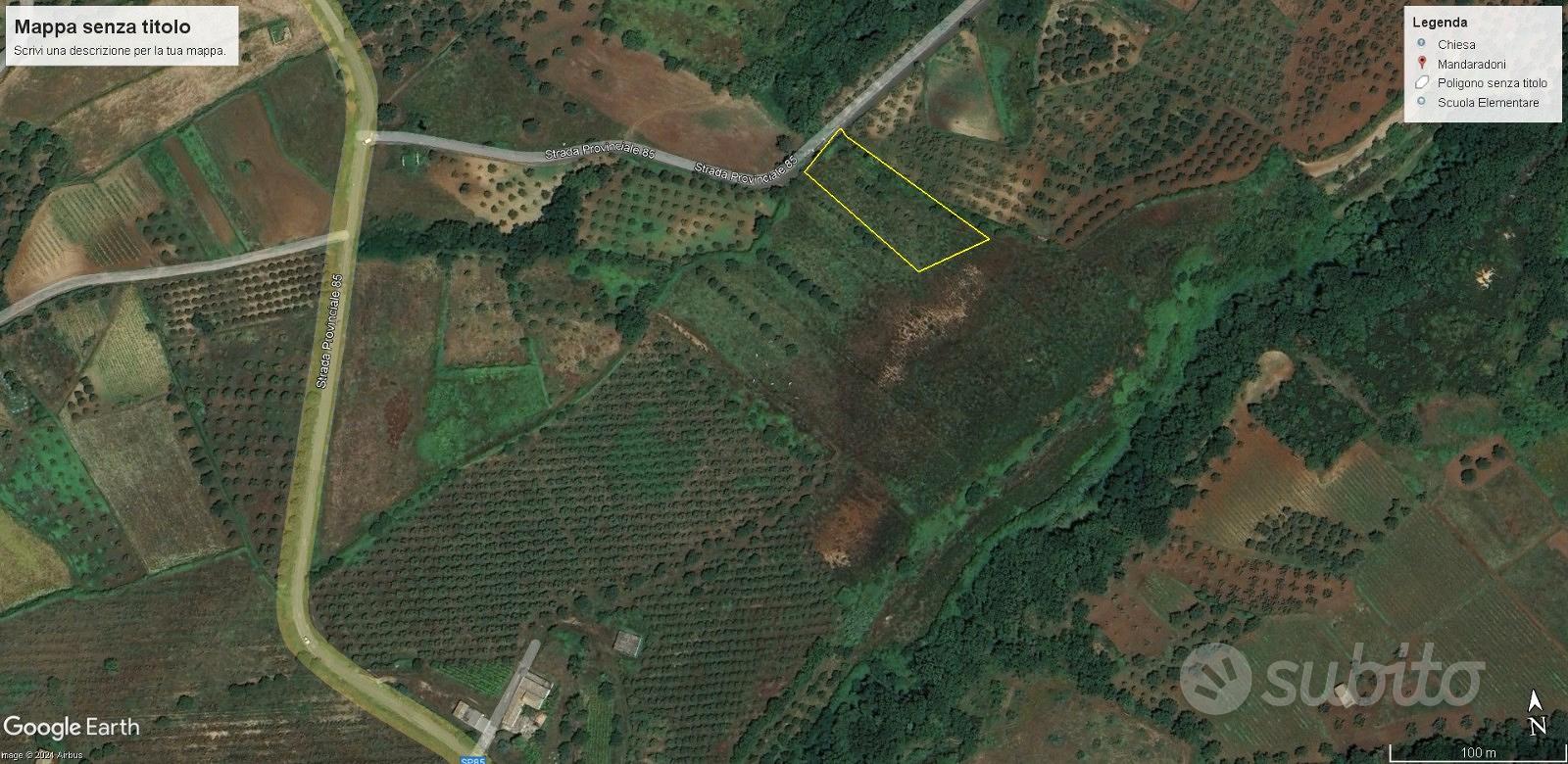 Terreno agricolo Mandaradoni di Briatico - Vista 3