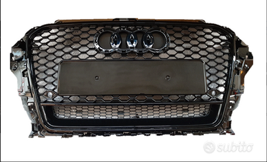 1 x GRIGLIA CALANDRA FRONTALE TIPO RS A NIDO D'APE
