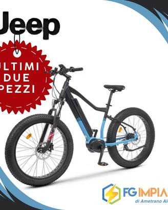 Bici Elettrica MTB Jeep Blizzard