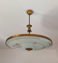 Lampadario vintage anni 50