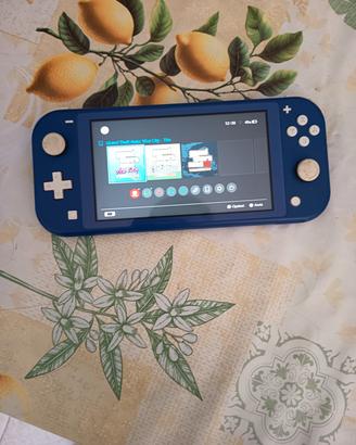 nintendo swicht lite blu