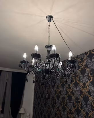 Lampadario nero