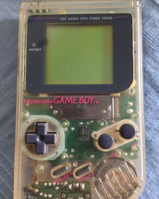 Nintendo Game Boy DMG-01 Trasparente Originale