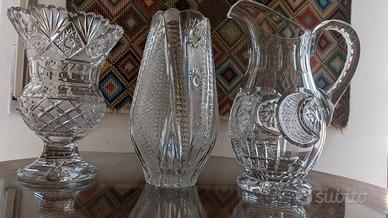 Vasi cristallo Boemia